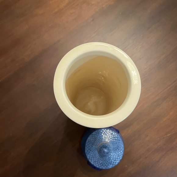 Lenox Poppies On Blue Pasta Tall Silo Canister - Picture 5 of 9